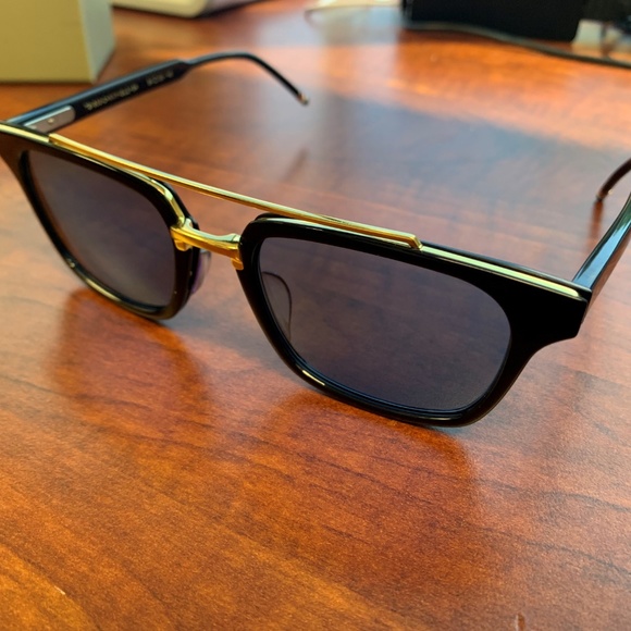 Authentic DITA THOM BROWNE TB-803-C-NVY-GLD - Picture 1 of 4